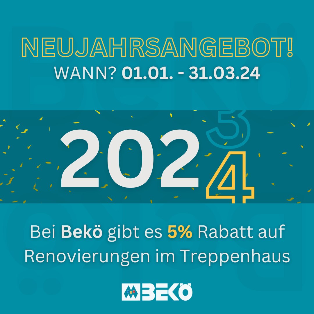 Bekö Neujahresangebot